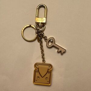 Louis Vuitton Confidence Lock and Key keychain/key fob | EXTREMELY RARE.